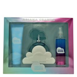 Ariana Grande Cloud 3 Pcs. Gift Set:3.4 EDP + 4Oz. Body Mist + 3.4 Oz. Gel For Women