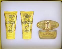 Yellow Diamond 3 Pcs. Gift Set: 1.7Oz EDT Spray 1.7Oz Shower Gel1.7Oz Body Lotion For Women