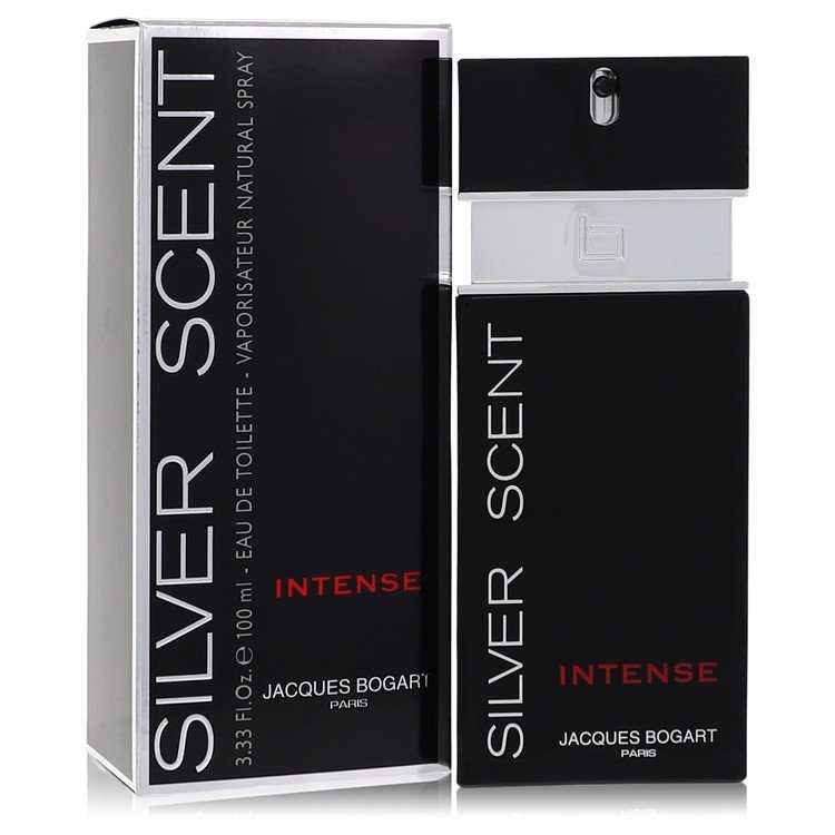 Silver Scent Intense By Jacques Bogart Eau De Toilette Spray 3.33 Oz For Men
