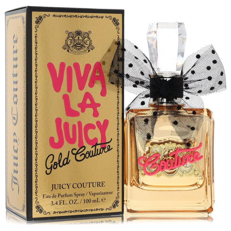 Viva La Juicy Gold Couture By Juicy Couture Eau De Parfum Spray 3.4 Oz For Women