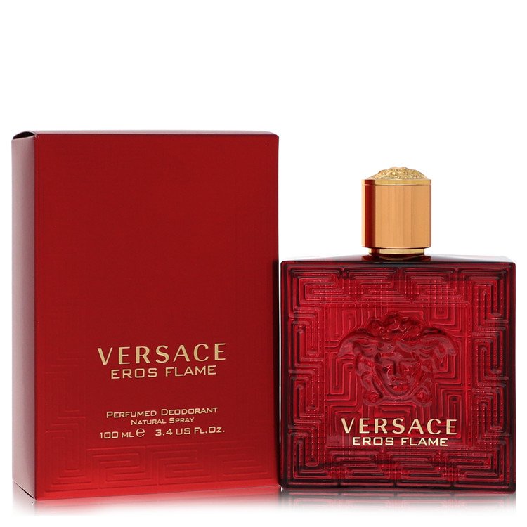 Versace Eros Flame By Versace Deodorant Spray 3.4 Oz For Men