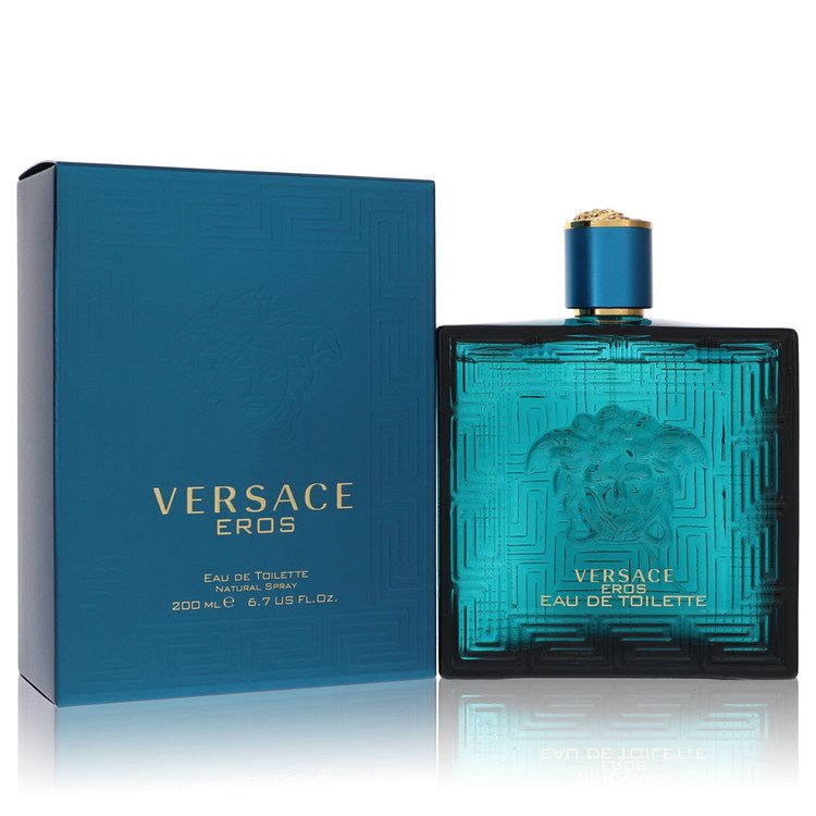 Versace Eros By Versace Eau De Toilette Spray 6.7 Oz For Men