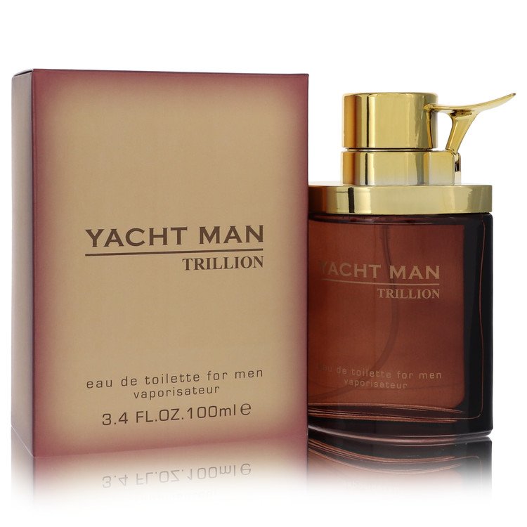 Yacht Man Trillion By Myrurgia Eau De Toilette Spray 3.4 Oz For Men