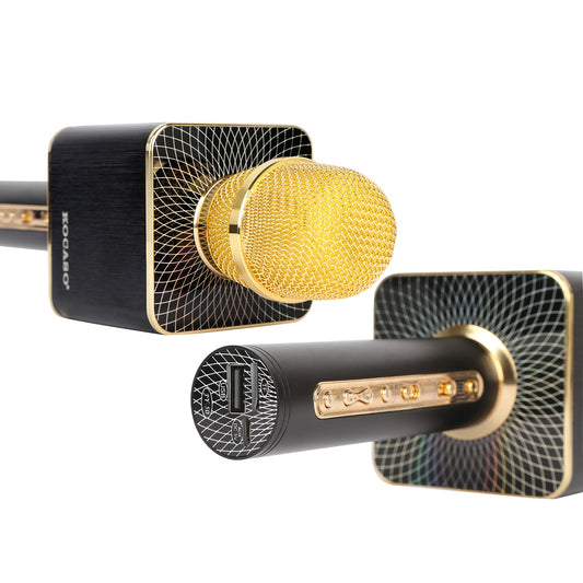 Wireless Karaoke Microphone with Built-in Speaker