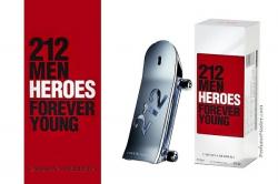 212 Heroes Forever Young By Carolina Herrera 3.4 Fl.Oz. EDT Spray For Men