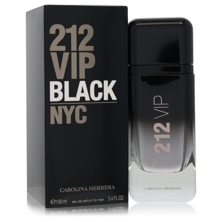 212 Vip Black By Carolina Herrera Eau De Parfum Spray 3.4 Oz For Men