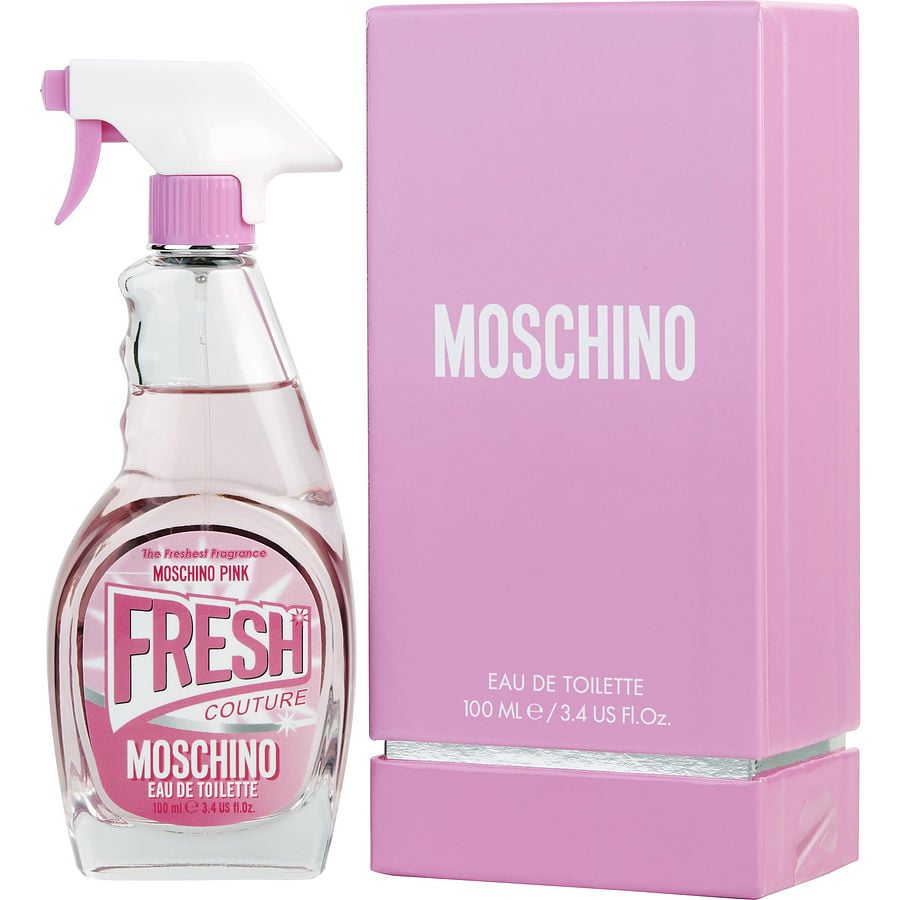 Pink Fresh Couture By Moschino 3.4 Fl.Oz. EDT Spray For Women