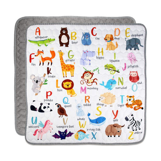 50x50IN Baby Play Mat Non-Slip Baby Crawling Mat Foldable Playpen Mat Machine Washable for Newborns Infants Babies Toddlers