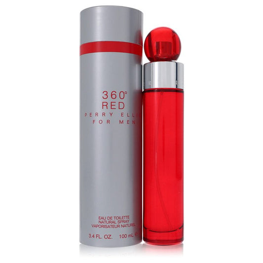 Perry Ellis 360 Red By Perry Ellis Eau De Toilette Spray 3.4 Oz For Men