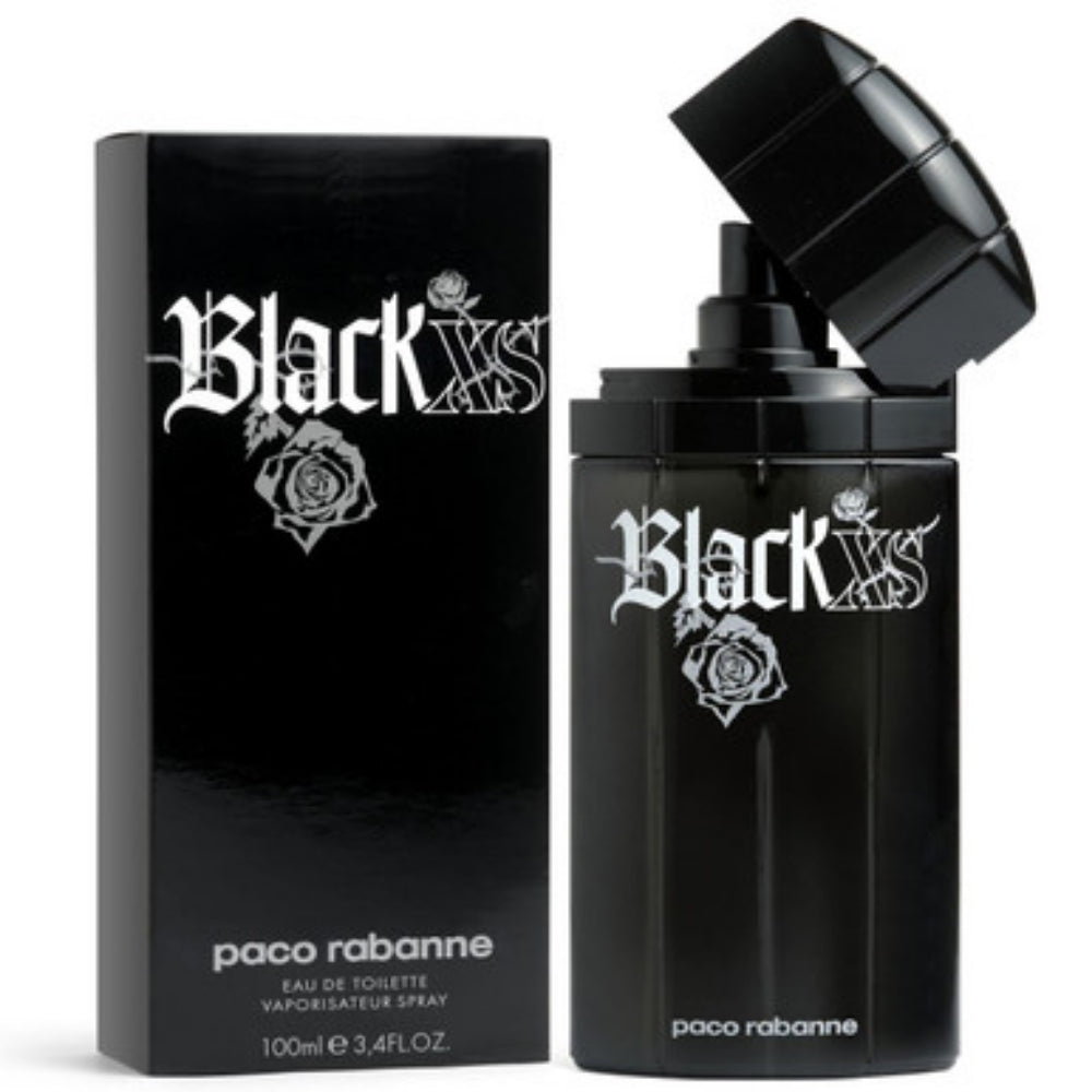 Black Xs By Paco Rabanne Eau De Toilette Spray 3.4 Oz For Men
