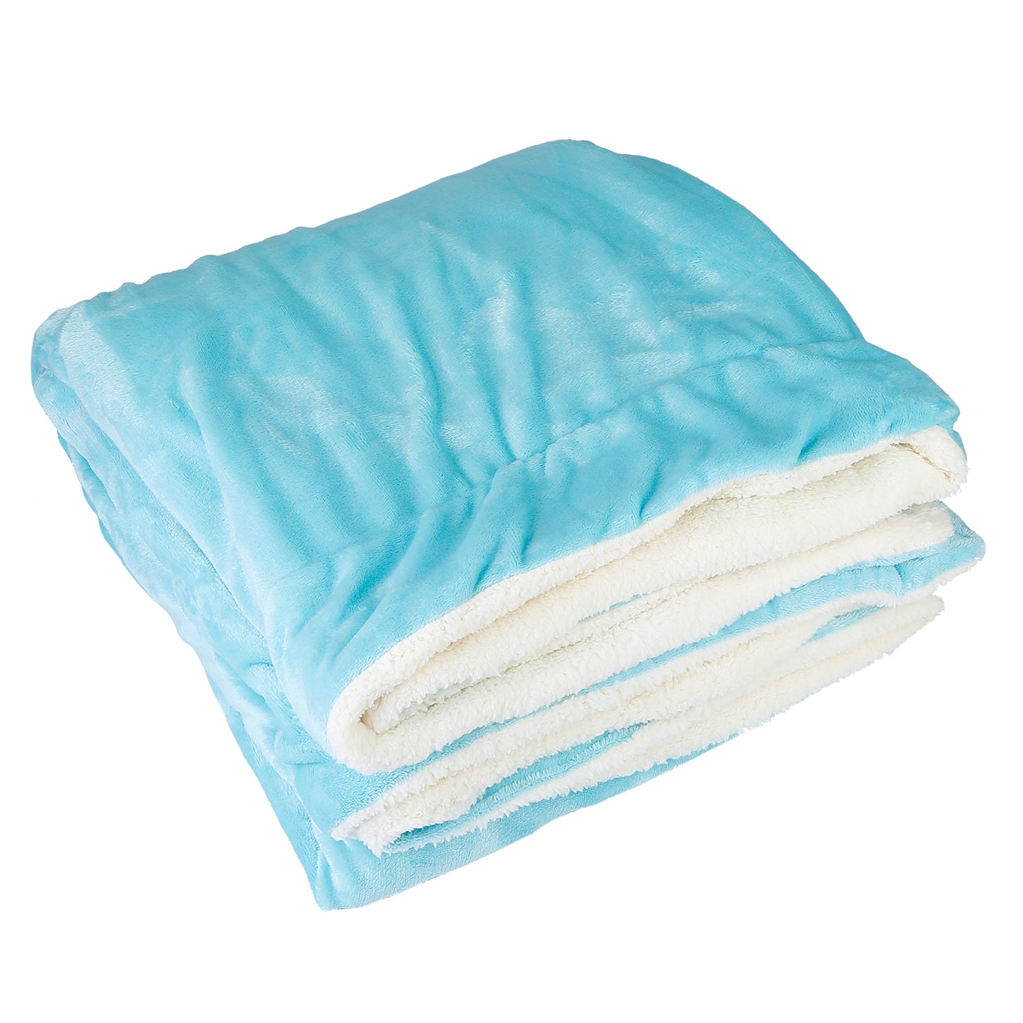 Fleece Throw Blanket Warm Soft Flannel Bed Cover Cuddly Cozy Sofa Travel Car Blanket w/ Queen King Throw Size Optional