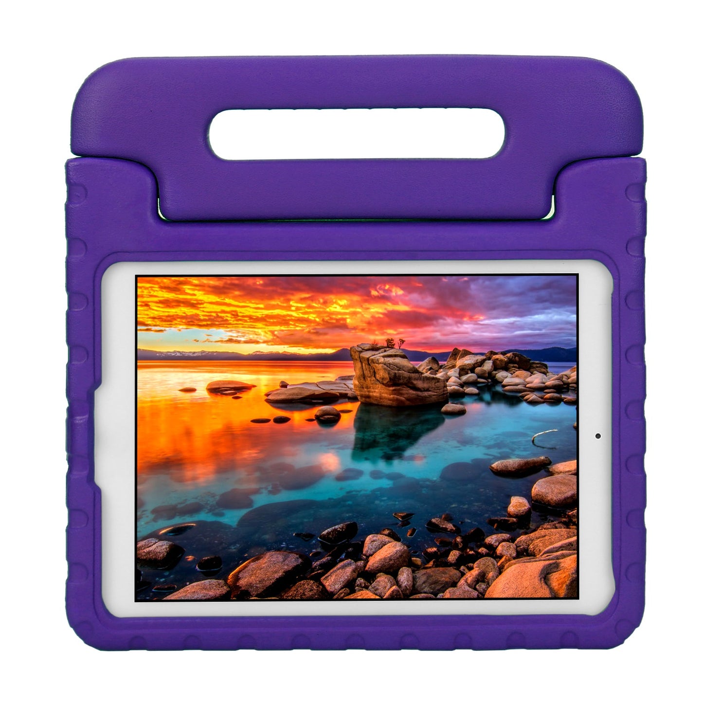 Protective Case Fit For iPad Air/Air2 Shockproof Hard Kid Tablet PC Protection Cover W/ Foldable Handle