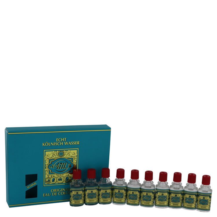 4711 By 4711 Gift Set Includes Ten (10) Travel Size Eau De Cologne .10 Oz In A Gift Box For Men