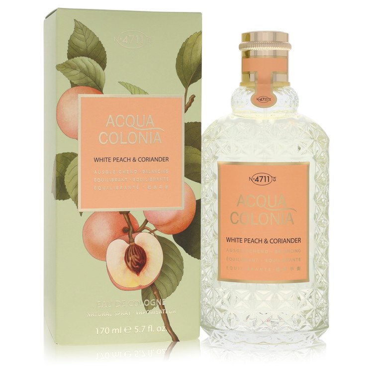 4711 Acqua Colonia White Peach & Coriander By 4711 Eau De Cologne Spray (Unisex) 5.7 Oz For Women