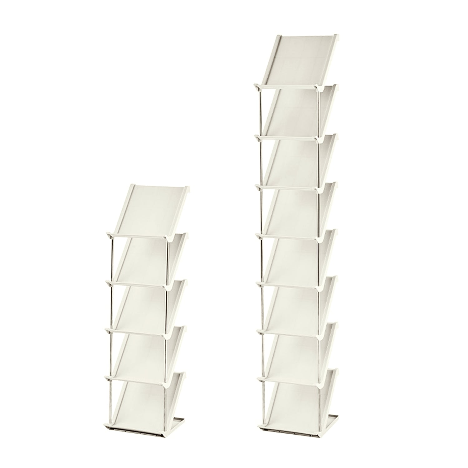 8 Tier Vertical Shoe Rack Narrow Free Standing Storage Organizer for Entryway Space-Saving Stackable Shoe Holder Corner Shoe Tower For Entryway Bedroo