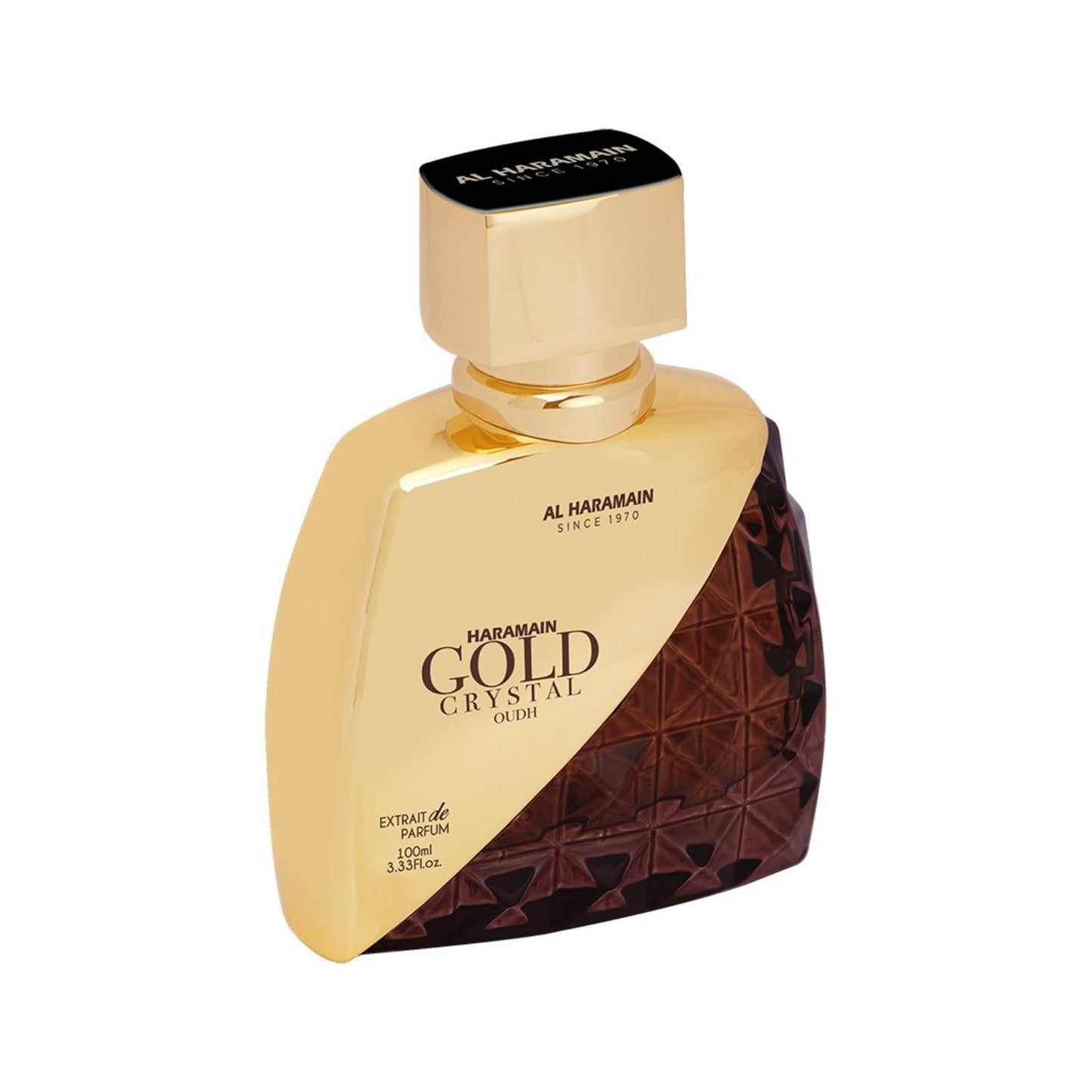 Al Haramain Gold Crystal Oudh By Al Haramain Extrait De Parfum Spray 3.33 Oz For Men
