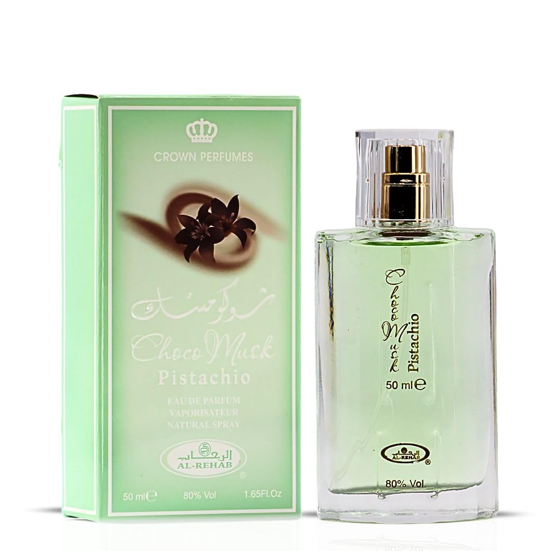 Al Rehab Choco Musk Pistachio 1.65 Eau De Parfum Spray