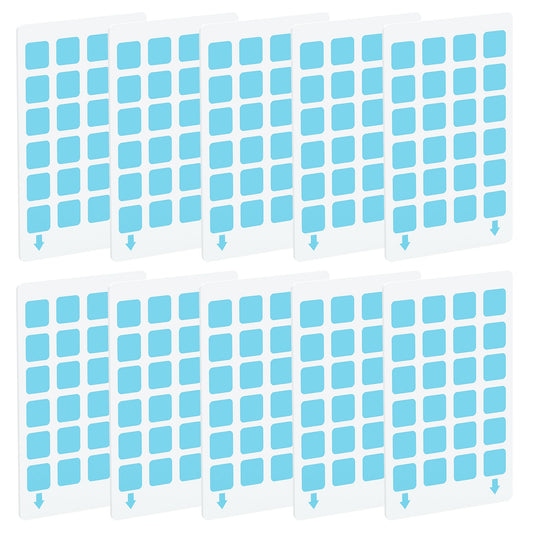 10Pcs Refill Glue Boards For Plug-In Fly Insect Trap Replacement Sticky Glue Cards For Indoor Bug Mosquito Gnat Fruit Fly Insect Catcher