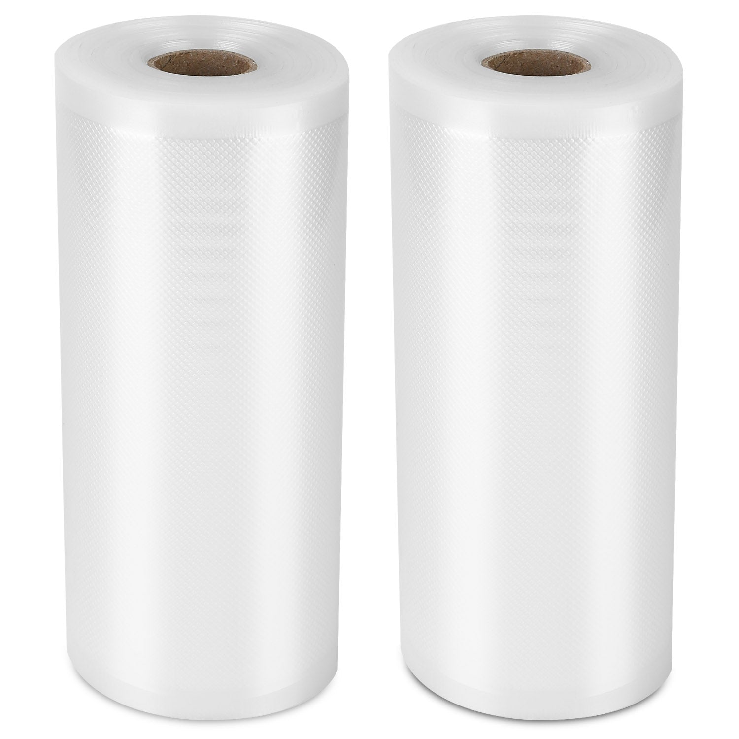 2 Rolls of Vacuum Sealer Bags 10.82inx49ft BPA Free Safe Vacuum Bags Keep Fresh Vacuum Machine (L)