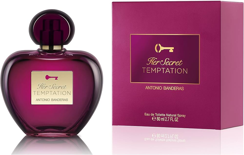 Her Secret Temptation By Antonio Banderas Eau De Toilette Spray 2.7 Oz For Women