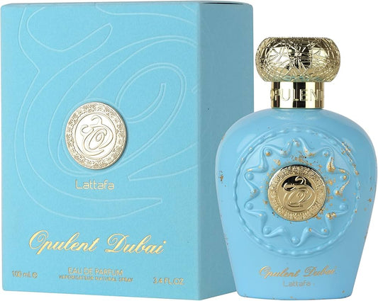 Lattafa Opulent Dubai By Lattafa Eau De Parfum Spray (Unisex) 3.4 Oz For Women