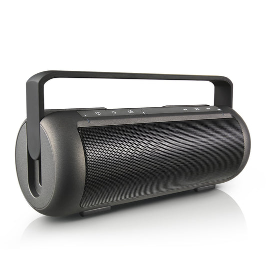 iRola Wireless Speaker Powerful Dual Subwoofer Stereo Bass Noise Cancelling w/Mic Aux-in for Camping Party
