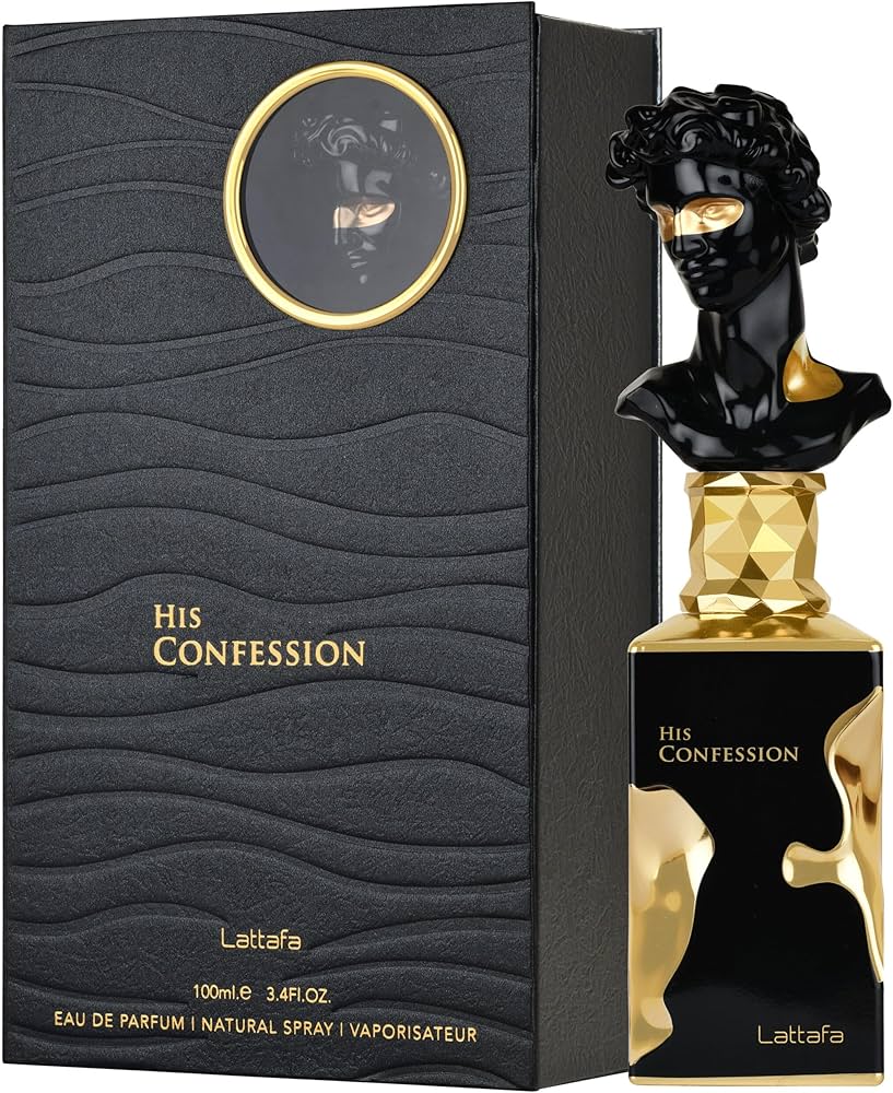 Lattafa His Confession By Lattafa Eau De Parfum Spray 3.4 Oz For Men