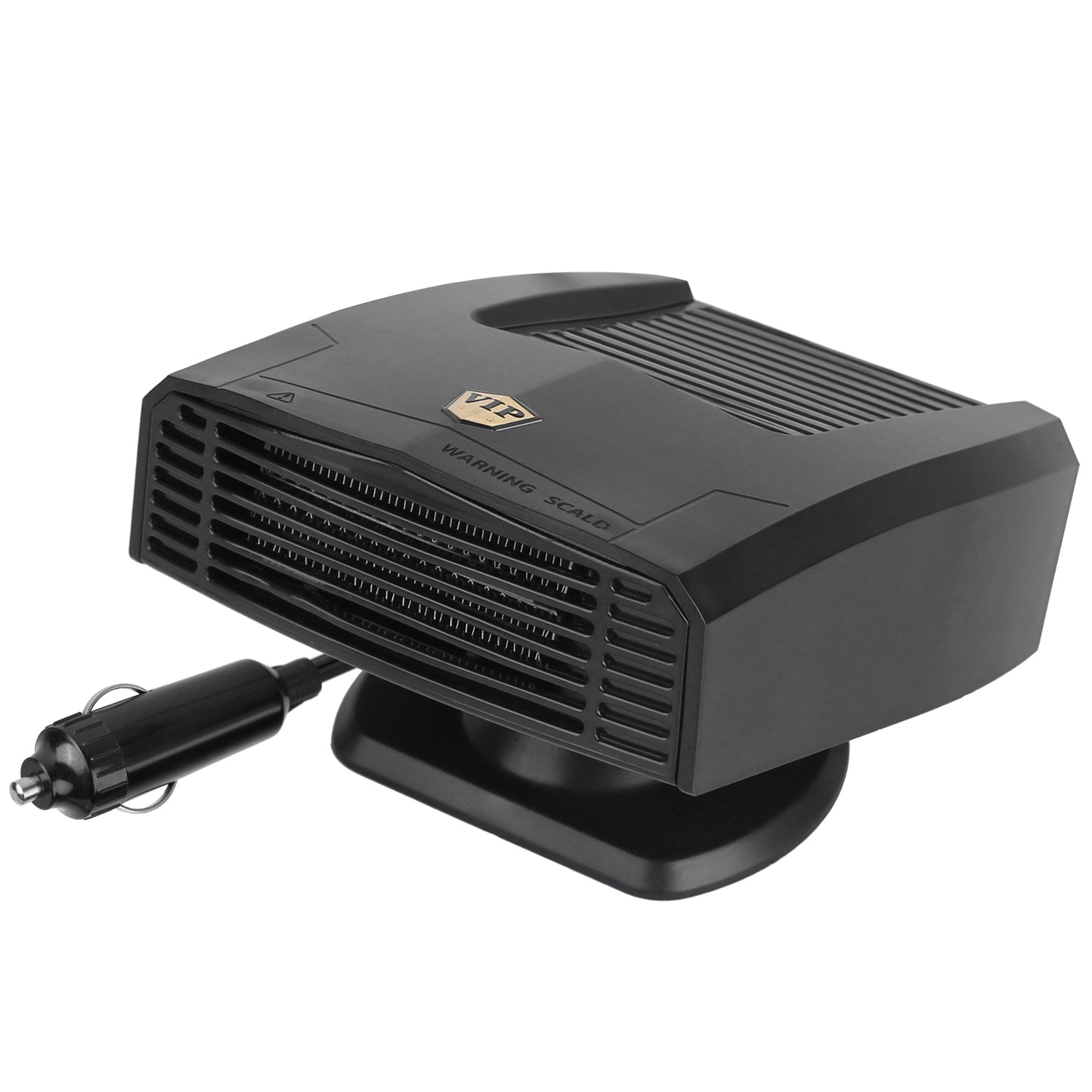 Portable Car Heater Heating Fan 2 In 1 Defroster Defogger Demister Windshield Heater Automotive Cooling Fan With 360 Degree Rotating Base
