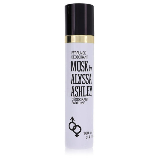 Alyssa Ashley Musk By Houbigant Deodorant Spray 3.4 Oz For Women