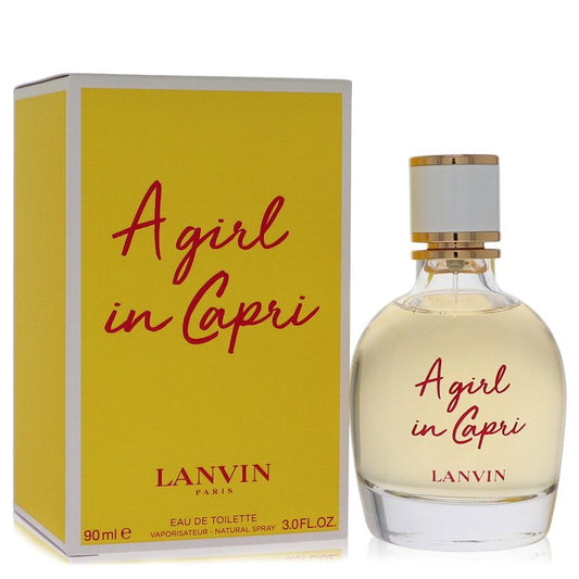 A Girl In Capri By Lanvin Eau De Toilette Spray 3 Oz For Women