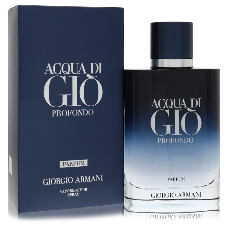 Acqua Di Gio Profondo By Giorgio Armani Parfum Spray 3.3 Oz For Men