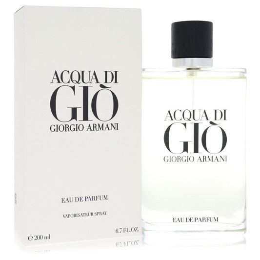 Acqua Di Gio By Giorgio Armani Eau De Parfum Refillable Spray 6.7 Oz For Men