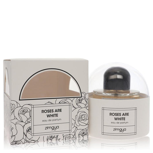 Afnan Zimaya Roses Are White By Afnan Eau De Parfum Spray (Unisex) 3.4 Oz For Women