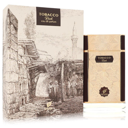 Afnan Tobacco Rush By Afnan Eau De Parfum Spray (Unisex) 2.7 Oz For Men