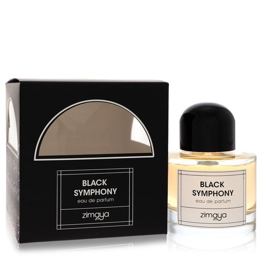 Afnan Zimaya Black Symphony By Afnan Eau De Parfum Spray (Unisex) 3.4 Oz For Men