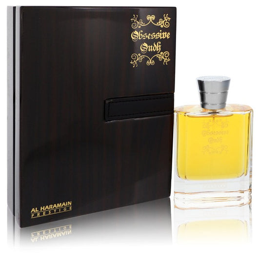 Al Haramain Obsessive Oudh By Al Haramain Eau De Parfum Spray (Unisex) 3.4 Oz For Men