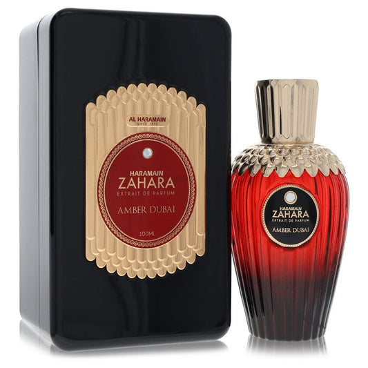 Al Haramain Zahara Amber Dubai By Al Haramain Extrait De Parfum Spray 3.33 Oz For Men