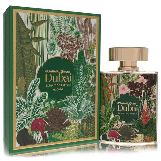 Al Haramain Green Dubai By Al Haramain Extrait De Parfum Spray (Unisex) 3.3 Oz For Women