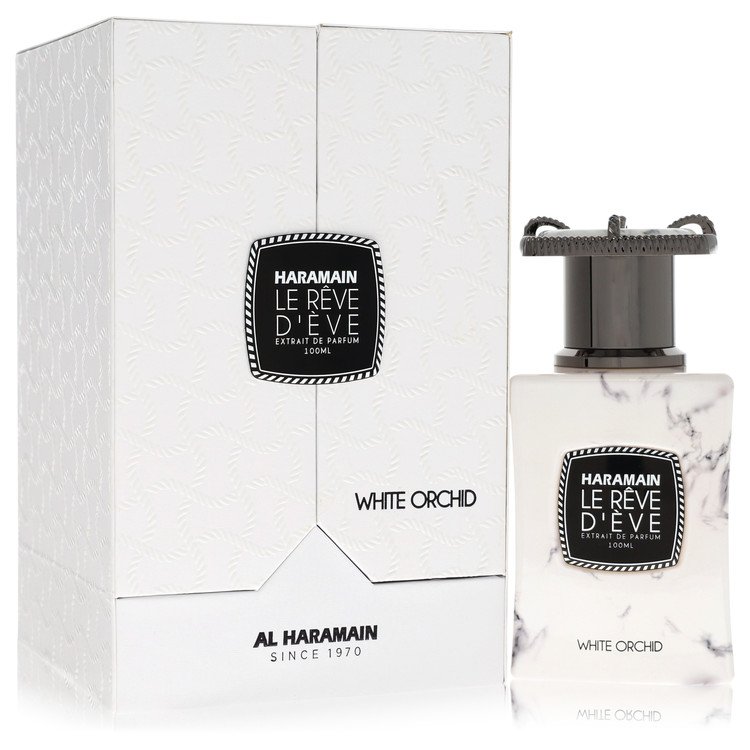Al Haramain Le Reve D'Ev White Orchid By Al Haramain Extrait De Parfum Spray 3.33 Oz For Women