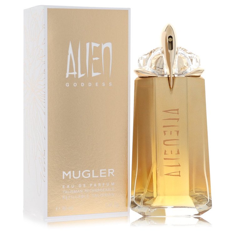 Alien Goddess By Thierry Mugler Eau De Parfum Spray Refillable 3 Oz For Women