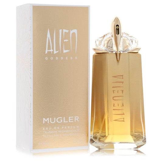 Alien Goddess By Thierry Mugler Eau De Parfum Spray Refillable 3 Oz For Women