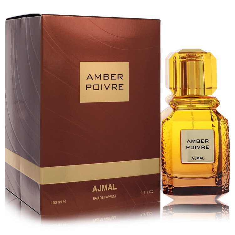 Amber Poivre By Ajmal Eau De Parfum Spray (Unisex) 3.4 Oz For Men