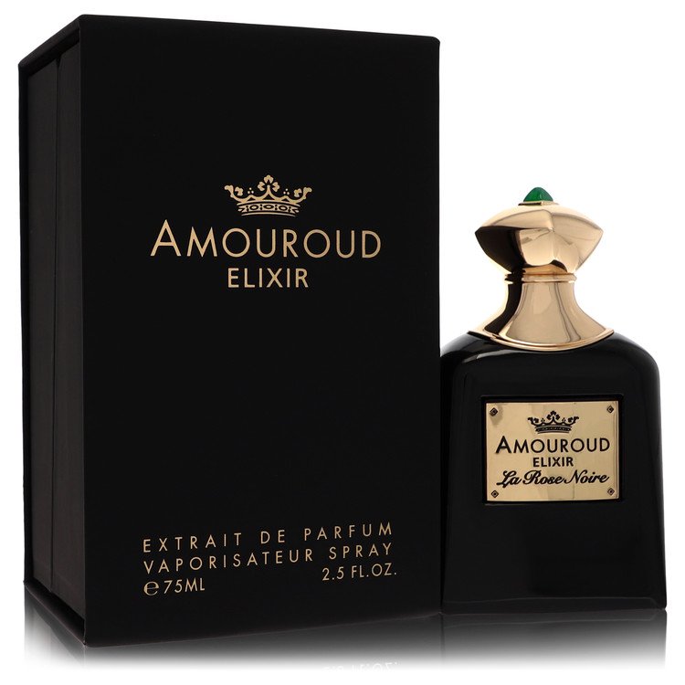 Amouroud Elixir La Rose Noire By Amouroud Extrait De Parfum Spray 2.5 Oz For Women