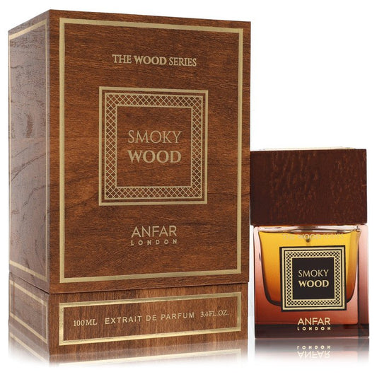 Anfar London Smoky Wood By Anfar Extrait De Parfum Spray 3.4 Oz For Men