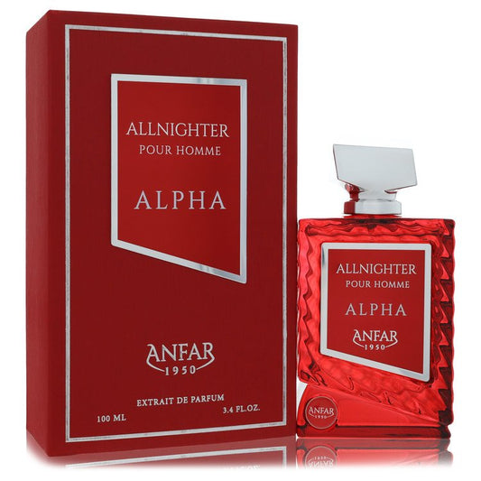 Anfar All Nighter Alpha By Anfar Extrait De Parfum Spray 3.4 Oz For Men