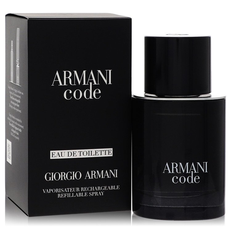 Armani Code By Giorgio Armani Eau De Toilette Spray Refillable 1.7 Oz For Men