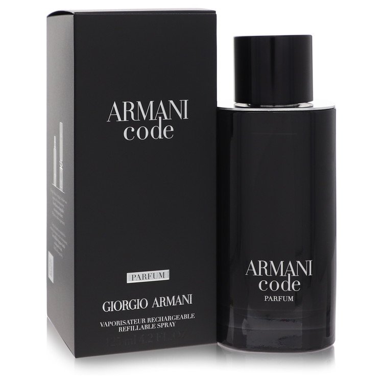 Armani Code By Giorgio Armani Parfum Spray Relillable 4.2 Oz For Men
