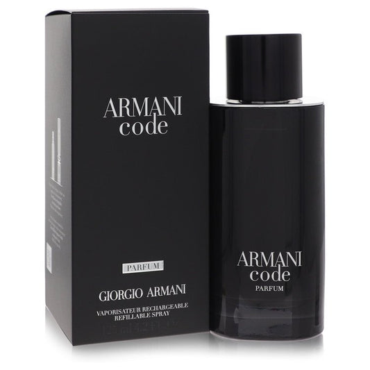 Armani Code By Giorgio Armani Parfum Spray Relillable 4.2 Oz For Men
