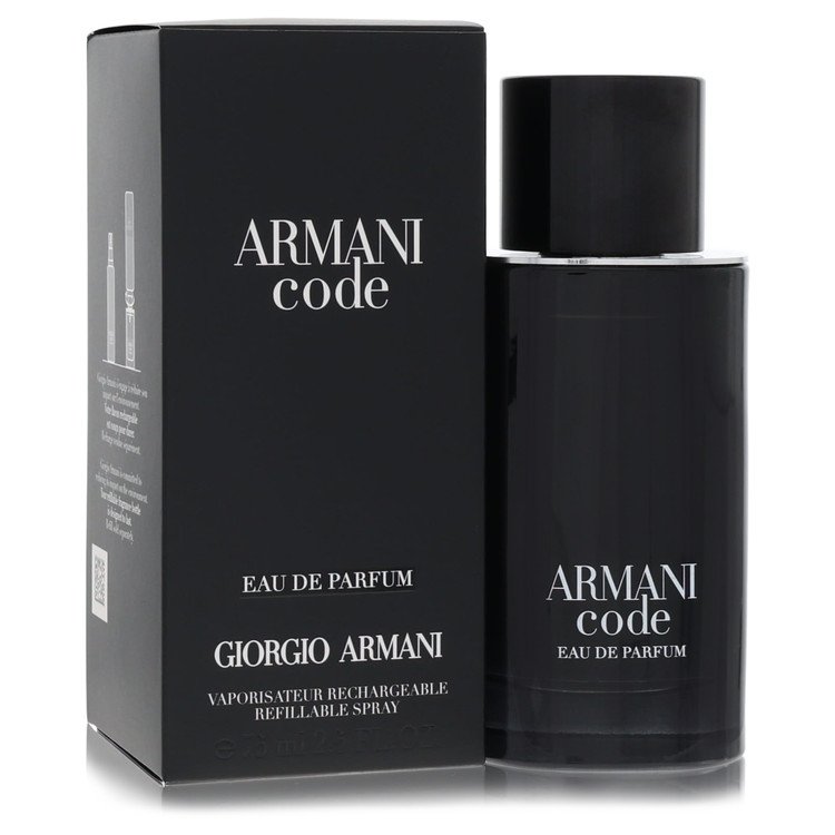 Armani Code by Giorgio Armani Eau De Parfum Refillable Spray 2.5 oz for Men