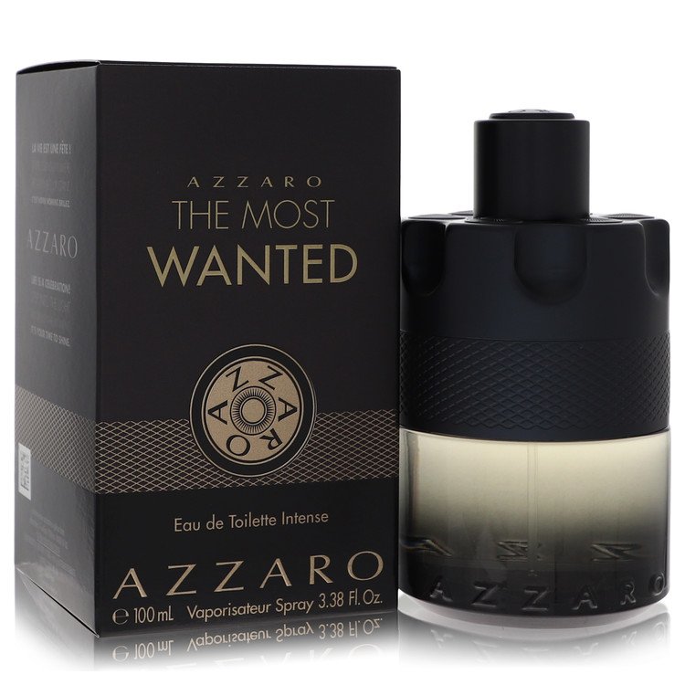 Azzaro The Most Wanted By Azzaro Eau De Toilette Intense Spray 3.4 Oz For Men